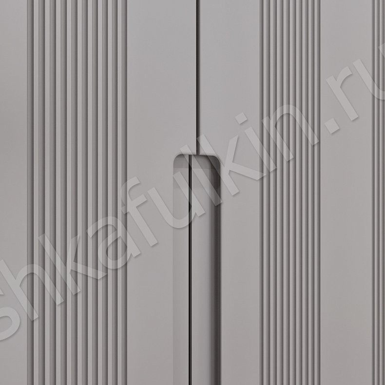 Прихожая Китти Серый Модерн 4х створчатые Прихожая Для вещей 6