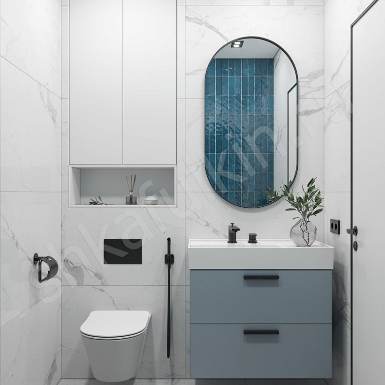 Мурано ЖК Ола-Апарт 29 м² Ванная