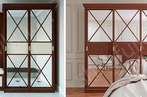 Обзор классических шкафов-купе