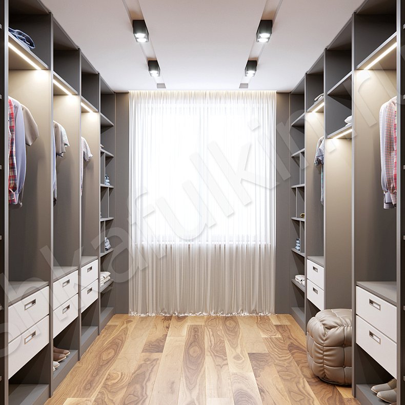 Гардеробная Лорд  Хай-тек  Гардеробная  6