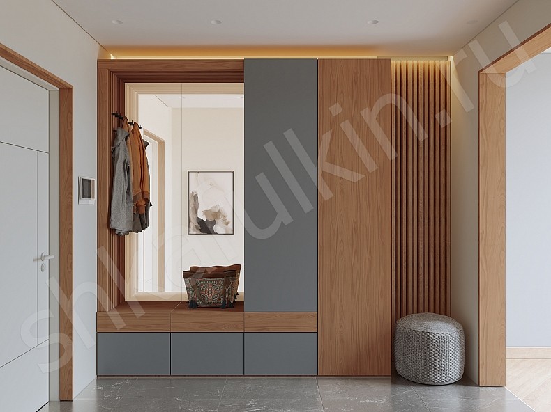 Изображение цвета Прихожая Ника  Минимализм 2х створчатые Прихожая 