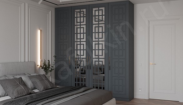 Шкаф 4 двери Антида