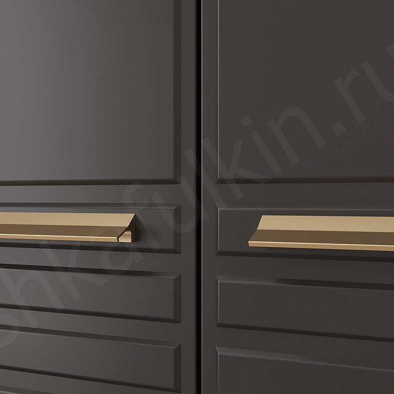 Изображение Шкаф Бургунди Черный Цветной Красный Темные Модерн 6и створчатые Гостиная Для декора Для вещей 7