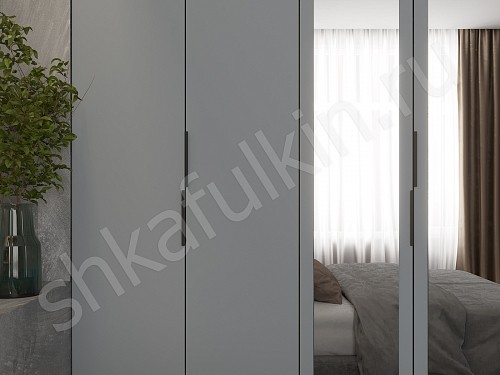 Изображение цвета Шкаф Аксель Белый  4х створчатые Спальня 