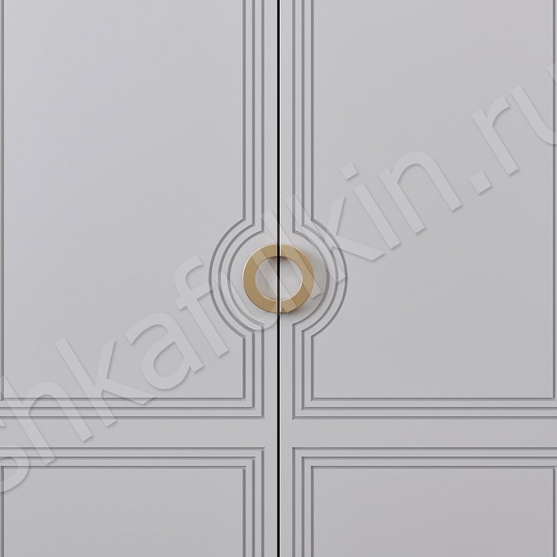 Изображение Встроенный шкаф Севилья Белый Светлые Неоклассика 6и створчатые Гостиная Для вещей 3