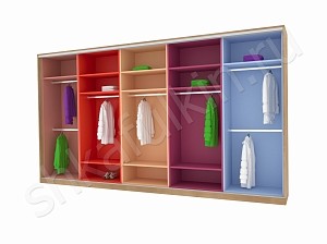 Шкаф 5 дверей №8