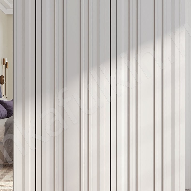 Изображение Шкаф Лаварра Светлые Белый Неоклассика 5и створчатые Спальня Для вещей 5