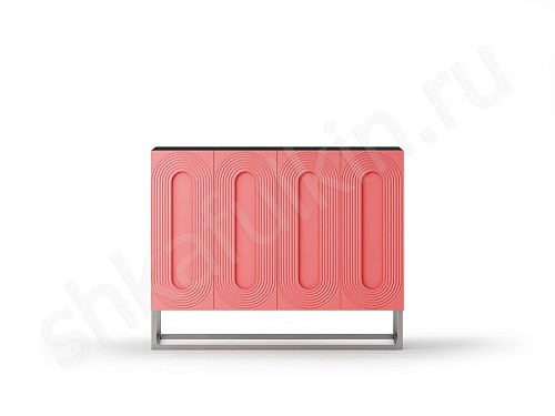 Изображение цвета Тумба Дзен Белый Черный Розовый Серый Синий Темные Зеленый Современный 4х створчатые Спальня Для белья Для вещей