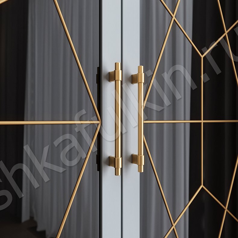 Стенка Квадро Белый Черный Цветной Темные Золото Современный 4х створчатые Спальня Под ТВ Для вещей 5