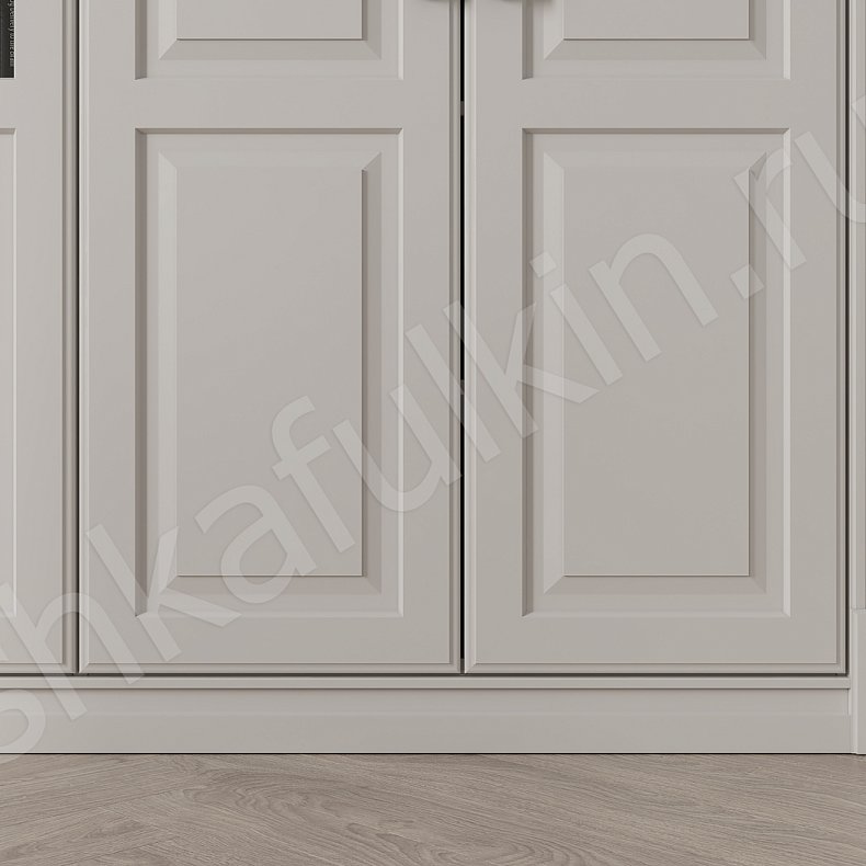 Изображение Стенка Джиованни Светлые Белый Классика 6и створчатые Гостиная Для книг Для посуды Для вещей 4