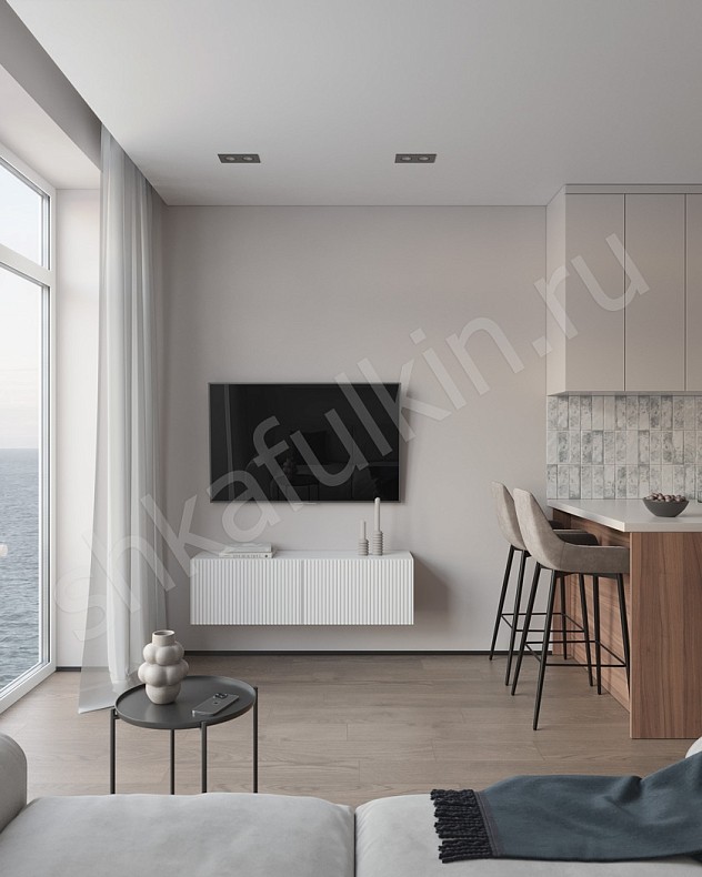 Тумба Шондер Светлые Белый Минимализм 2х створчатые Гостиная Для вещей Под ТВ