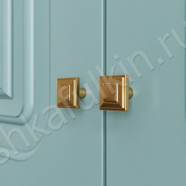 Изображение Гарнитур Тиффани Синий Светлые Зеленый Неоклассика 2х створчатые Гостиная Под ТВ Для вещей 7