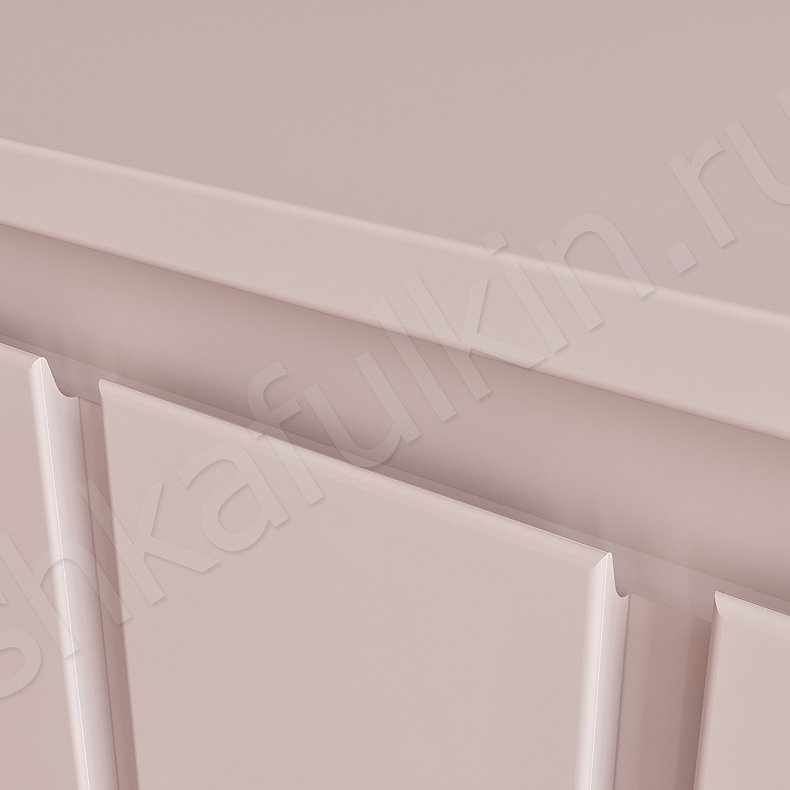 Изображение Стенка Винора Цветной Светлые Розовый Минимализм 2х створчатые Гостиная Под ТВ Для посуды Для декора Для книг 4