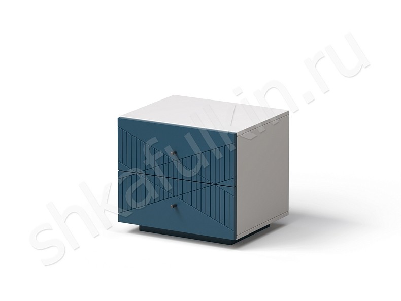 Изображение цвета Тумба прикроватная Хадсон Черный Белый Серый Синий Светлые Темные Зеленый Современный 2х створчатые Спальня Для декора