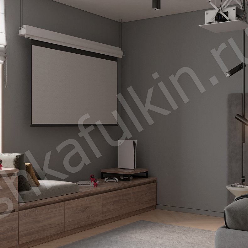 Изображение Детская Маккой Серый Древесный Скандинавский 5и створчатые Детская Для вещей Для книг 3