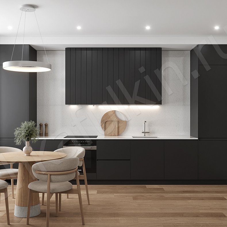 Изображение Кухня Пиколетто Черный Светлые Темные Зеленый Для посуды 9