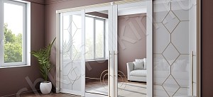 Встроенный шкаф-купе Диана