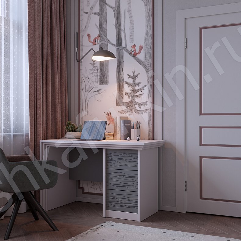 Изображение Детская Сезанн Светлые Современный 2х створчатые Детская Для декора Для вещей 4