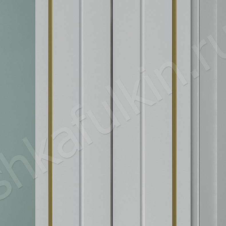 Прихожая Аурелия Светлые Белый Классика 4х створчатые Прихожая Для вещей 10