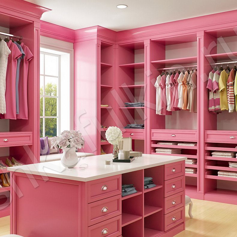 Гардеробная Афродита Розовый   Гардеробная  1
