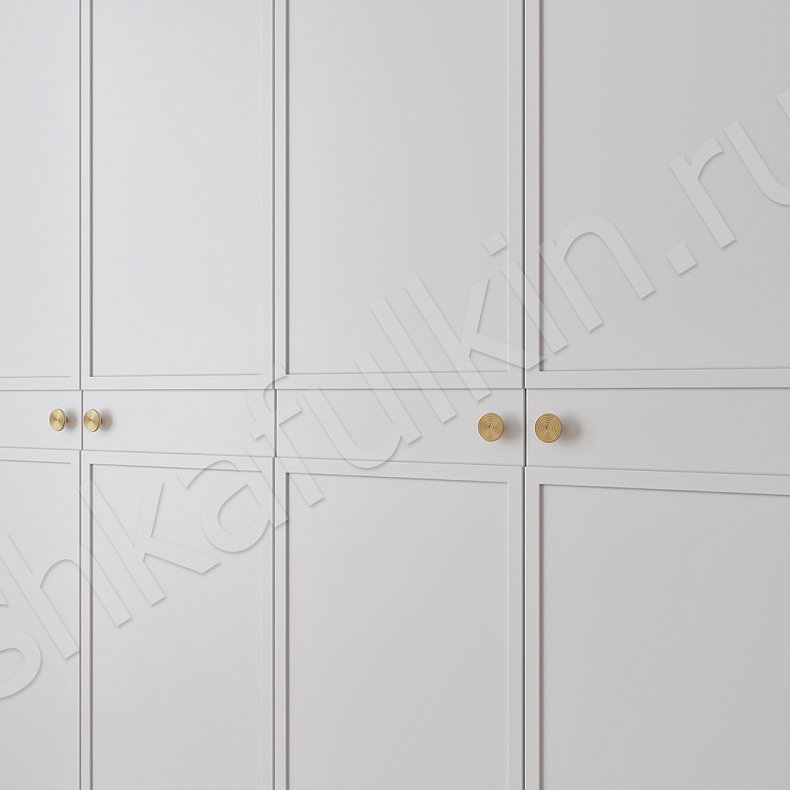 Шкаф Альдорро Светлые Белый Современный 4х створчатые Гостиная Для вещей 3
