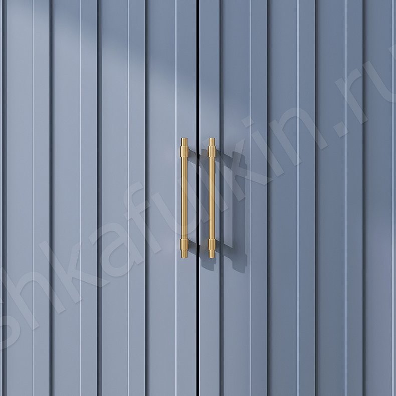 Изображение Шкаф Магнетик Синий Цветной Современный 4х створчатые Гостиная Для вещей 4