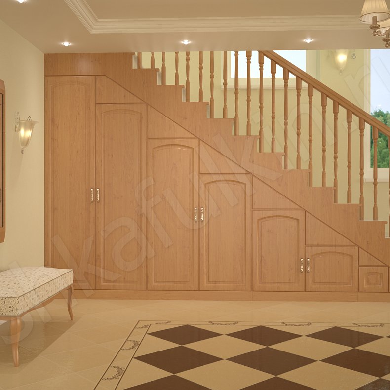 Прихожая Алиса Светлые Древесный Классика 6и створчатые Коридор Для вещей