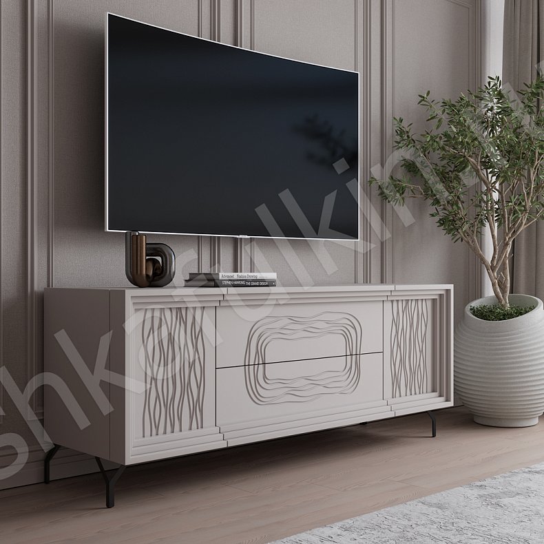 Изображение Гарнитур Сезанн Белый Светлые Современный 6и створчатые Спальня Для вещей 3