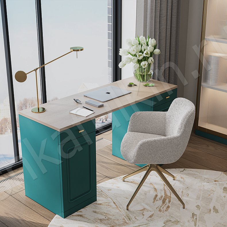 Кабинет Адажио Светлые Цветной Коричневый Розовый Зеленый Современный 5и створчатые Гостиная Для книг Для декора Для посуды Для вещей 6