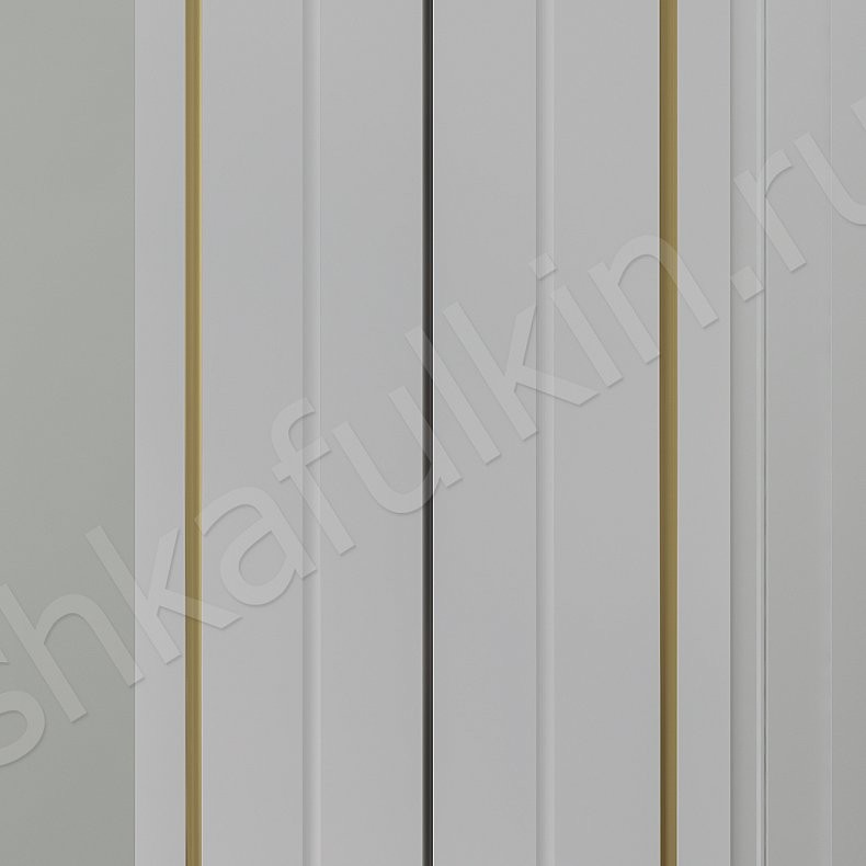 Прихожая Аурелия Светлые Белый Классика 4х створчатые Прихожая Для вещей 11