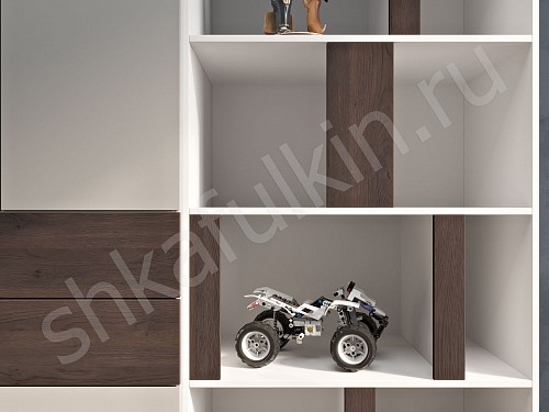 Изображение цвета Шкаф Толли Светлые Современный 6и створчатые  