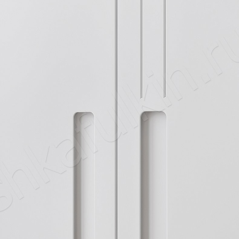 Изображение Гарнитур Эмеральд Белый Современный 2х створчатые Детская Для вещей Для книг 3