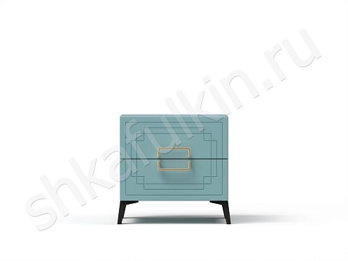 Изображение цвета Тумба Метрополитан Черный Белый Серый Светлые Зеленый Золото Неоклассика 2х створчатые Спальня Для декора