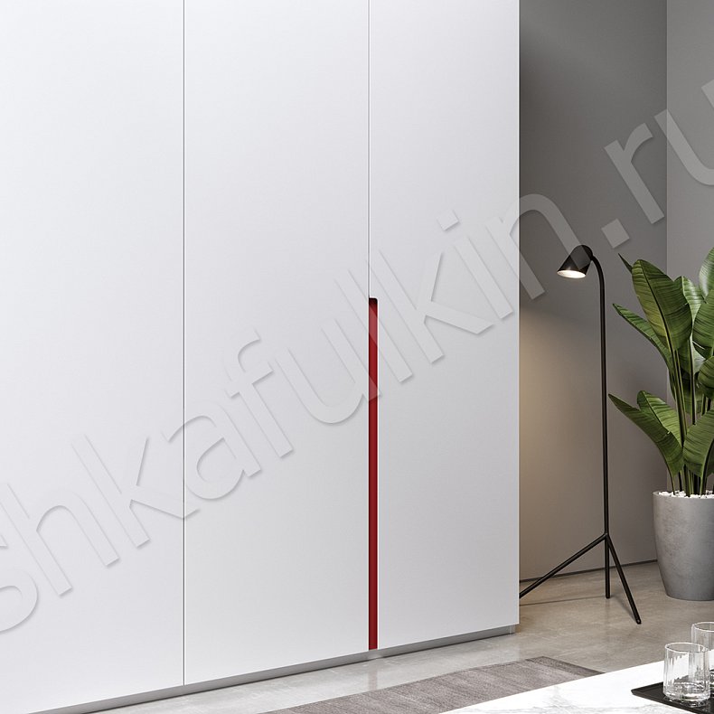 Распашной шкаф Графит Белый Черный Светлые Темные Минимализм 4х створчатые Гостиная Для вещей 6