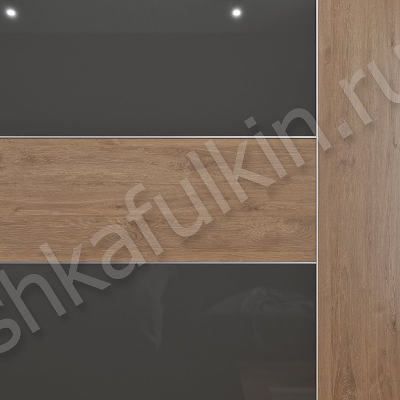 Шкаф-купе Мовимент Темные Древесный Черный Современный 2х створчатые Спальня Для вещей 4