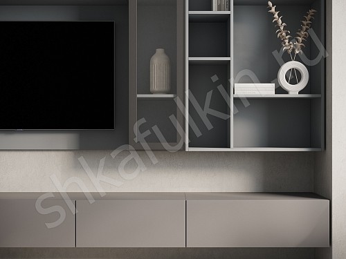 Изображение цвета Стенка Арли Древесный  6и створчатые  Под ТВ