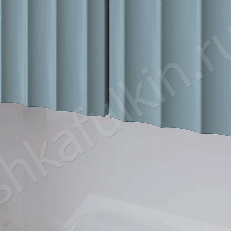 Изображение Кухня Санремо Синий Цветной Розовый Светлые Неоклассика Для книг Для декора 12