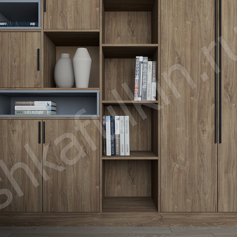 Шкаф Бесто Светлые Белый Древесный Коричневый Серый Темные Скандинавский 2х створчатые Гостиная Для книг Для декора Для посуды Для вещей 13