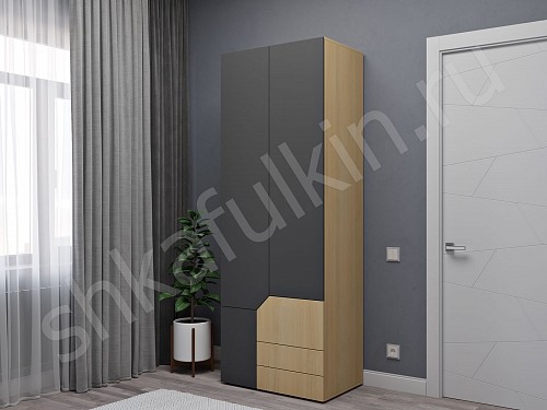 Изображение цвета Шкаф Сонум  Современный 2х створчатые  