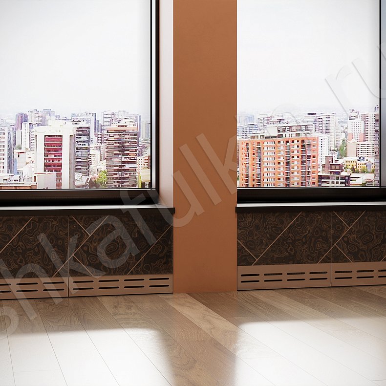 Изображение Гарнитур Эспрессо Темные Золото Древесный Современный 2х створчатые Спальня Для вещей Для белья 5