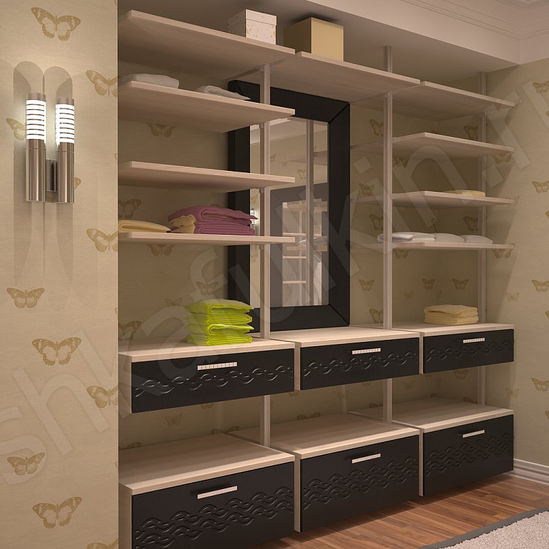 Изображение Гардеробная Давид Венге Гардеробная 6