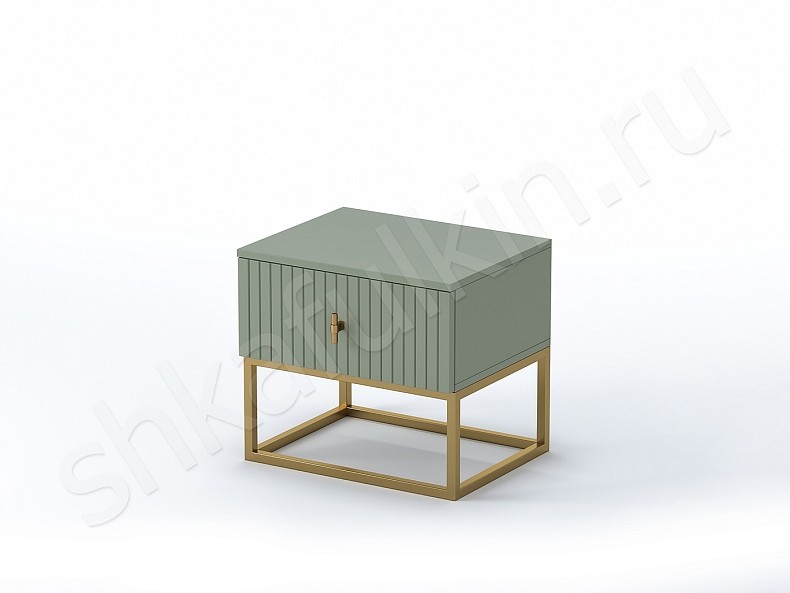 Тумба прикроватная Артек Черный Белый Коричневый Светлые Темные Зеленый Золото Классика Спальня Для декора Для вещей