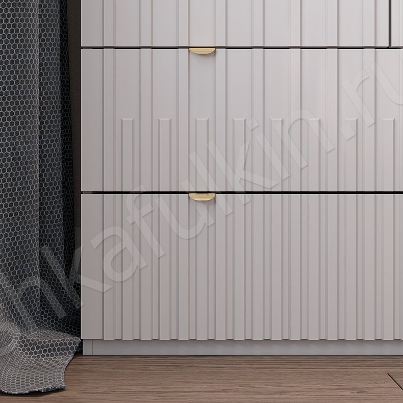 Гарнитур Кавалли Белый Модерн 2х створчатые Спальня Для вещей 12