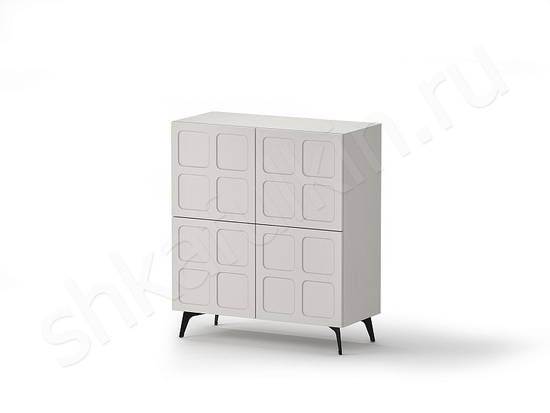 Тумба Оникс Синий Белый Черный Коричневый Серый Светлые Темные Современный 4х створчатые Гостиная Для декора Для вещей