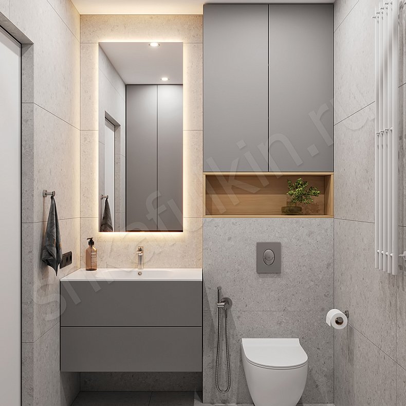 Кеплер ЖК Ола-Апарт 31 м² Ванная