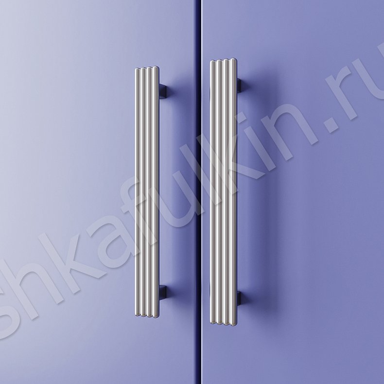 Корпусный шкаф Верипери Цветной Синий Светлые Современный 2х створчатые Гостиная Для вещей 10