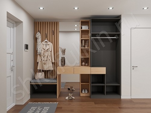 Прихожая Йона  Минимализм 2х створчатые Прихожая 