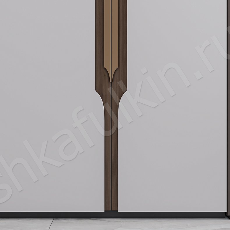 Изображение Прихожая Янукки Белый Древесный Светлые Современный 4х створчатые Прихожая Для вещей 6