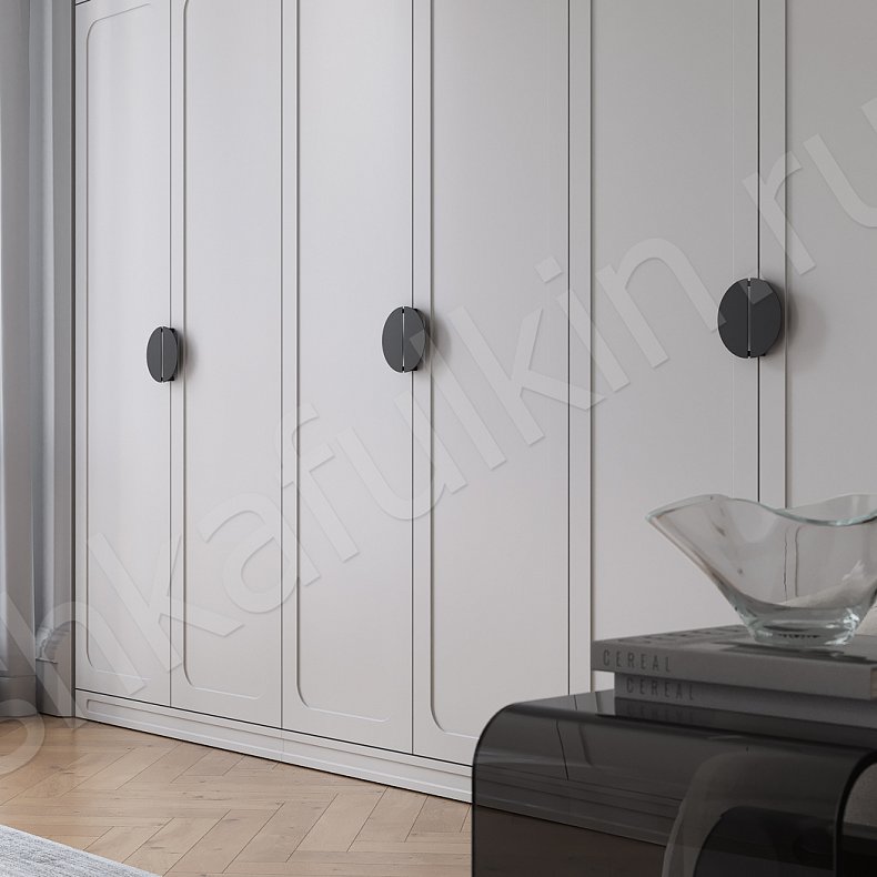 Шкаф Юнайт Светлые Белый Минимализм 6и створчатые Спальня Для вещей 2