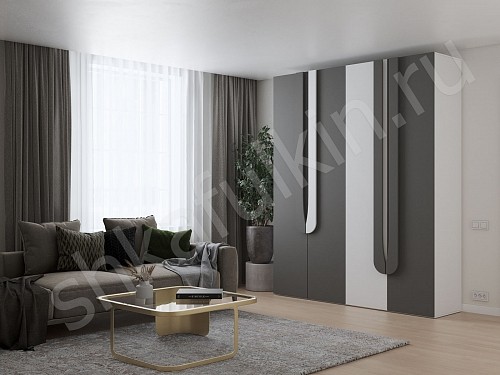 Изображение цвета Шкаф Тигго  Современный 4х створчатые Гостиная 